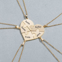 Colar Minhas Metades Personalizável - Aço Inoxidável - Gravação a Laser - Até 50% Off - Oferta Especial! 🔥