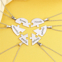 Colar Minhas Metades Personalizável - Aço Inoxidável - Gravação a Laser - Até 50% Off - Oferta Especial! 🔥