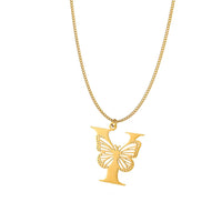 Colar Personalizado Minha Borboleta - Folheado a Ouro - Corte a Laser - Não perde a Cor - Envio Grátis