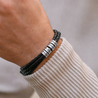 Pulseira Couro Personalizável | Gravação a Laser - Oferta Especial Liquida Janeiro 🔥