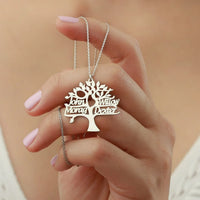Colar Árvore Da Vida Personalizável - Minha Família - Corte a Laser - Oferta Especial Dia Das Mães! ♥