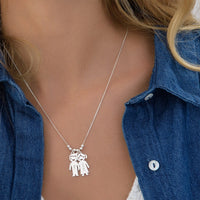 Colar Minhas Riquezas Personalizável - Família Filhos&Netos - Oferta Especial Dia Das Mães! ♥