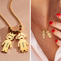 Colar Minhas Riquezas Personalizável - Família Filhos&Netos - Oferta Especial Dia Das Mães! ♥