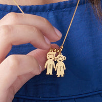 Colar Minhas Riquezas Personalizável - Família Filhos&Netos - Oferta Especial Dia Das Mães! ♥